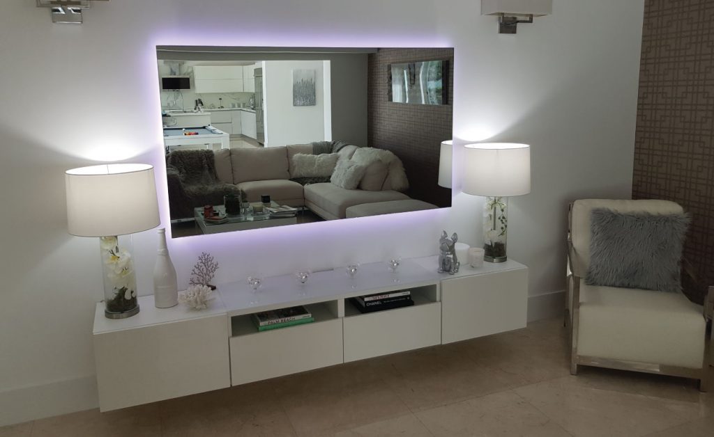 mirror display tv residential
