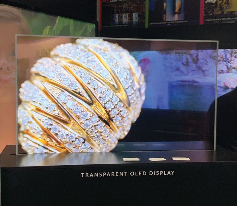 Transparent OLED Display