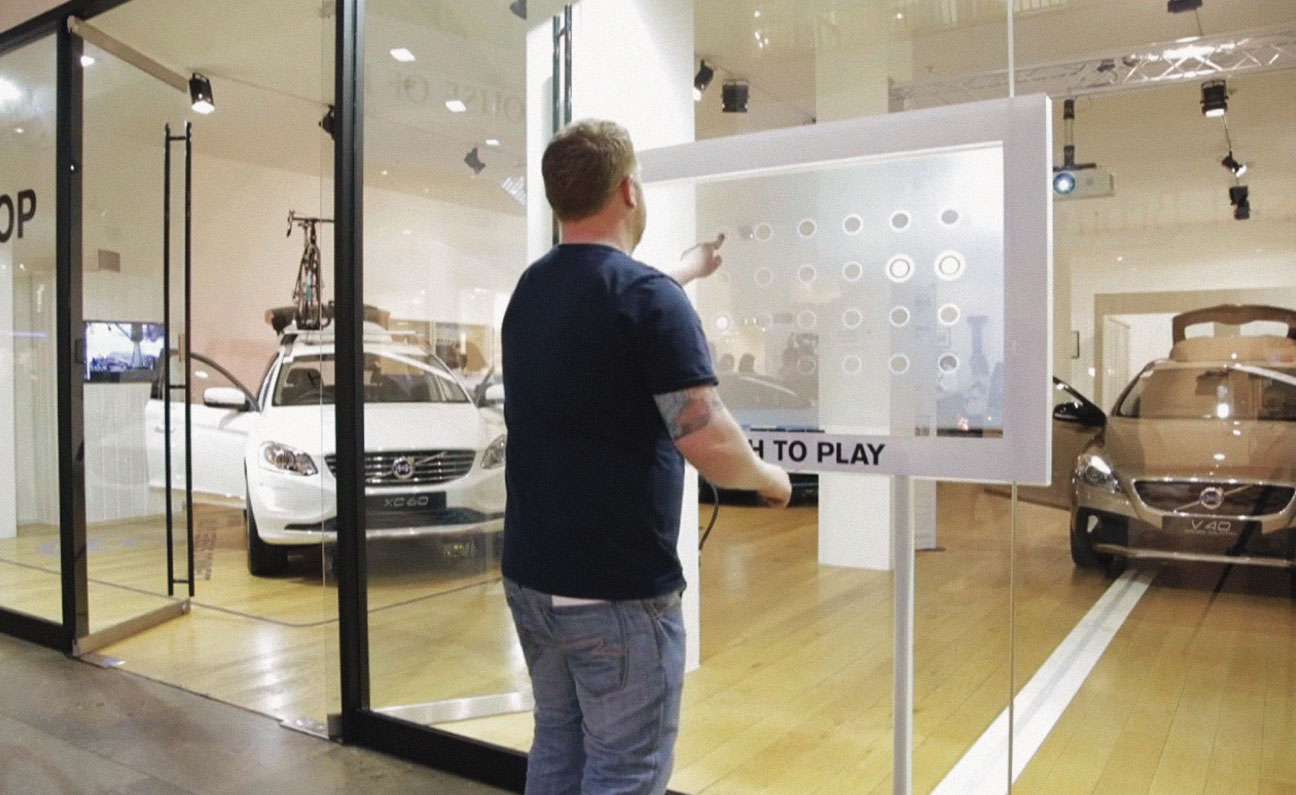 interactive touch foil airports