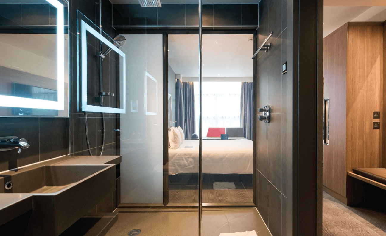 toughened switchable smart glass double glazed units