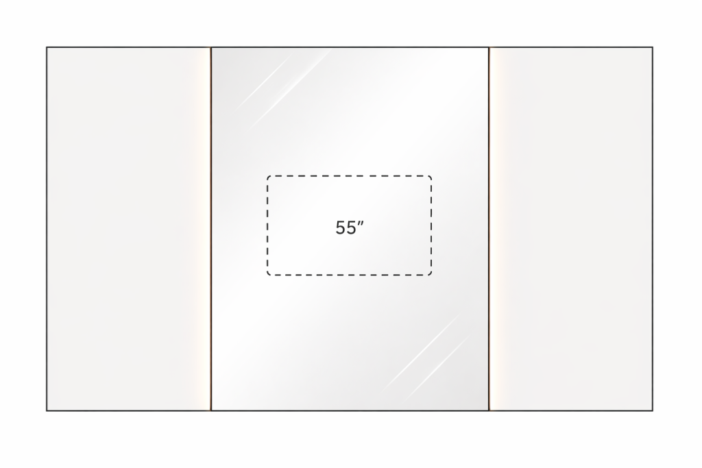 TV Wall Layout A