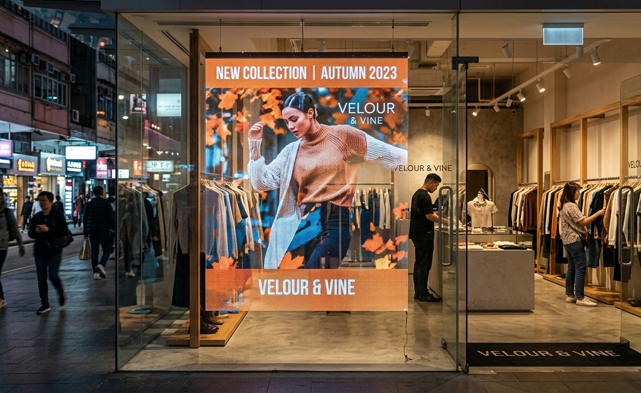 Transparent LED film - Velour & Vine