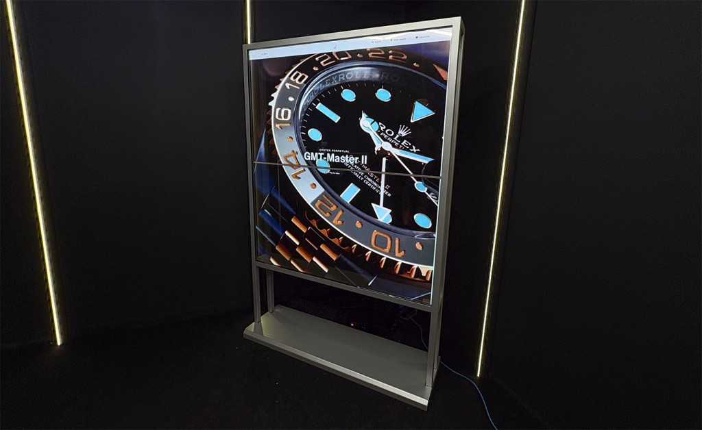 Transparent OLED Video Walls