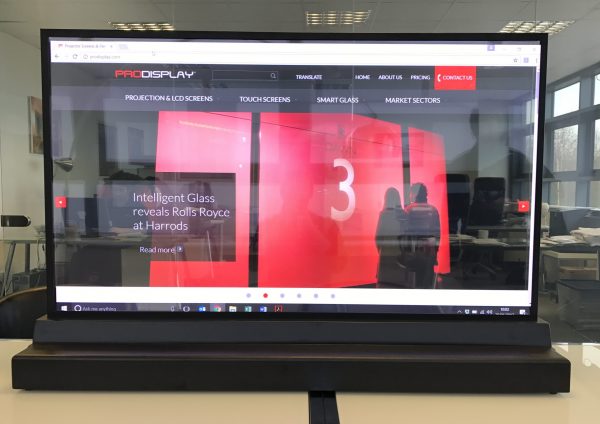 Transparent OLED Display