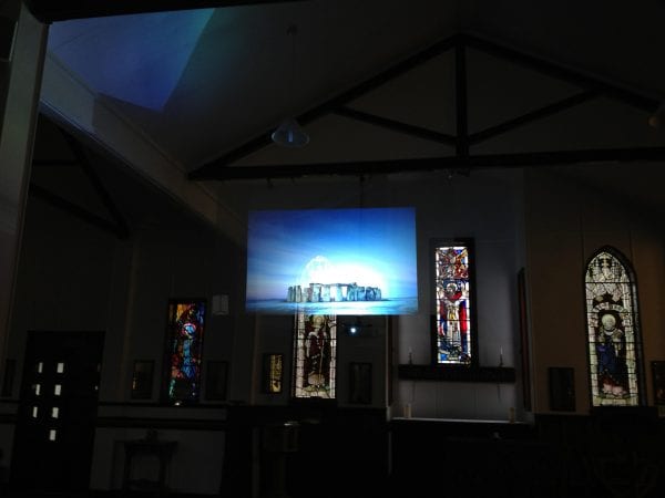 Clearview Holographic Effect Rear Projection offers an invisible screen that looks great as part of a wide variety of displays